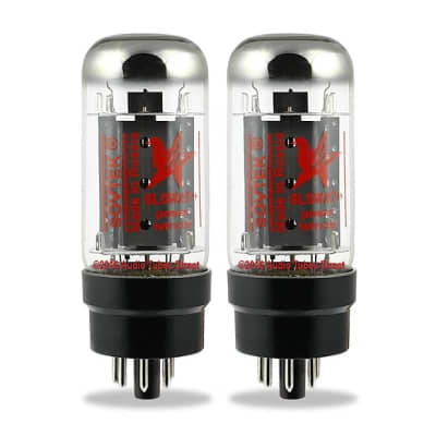 Sovtek 6L6WXT+ Power Tubes, Matched Pair with FREE 24-Hour Burn-In! image 1