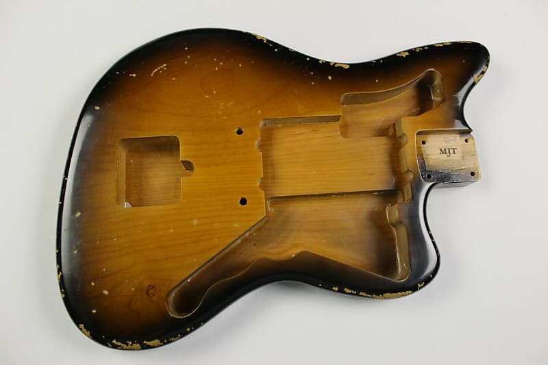 MJT Jazzmaster Body 2019 Relic 2-Tone Sunburst | Reverb
