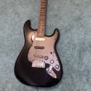 Squier Stratocaster by Fender -70s Headstock - Upgraded Pickguard - Black -Indonesia