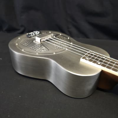Gold Tone Resouke: Tenor-Scale Metal Body Resonator Ukulele with Gig Bag image 13