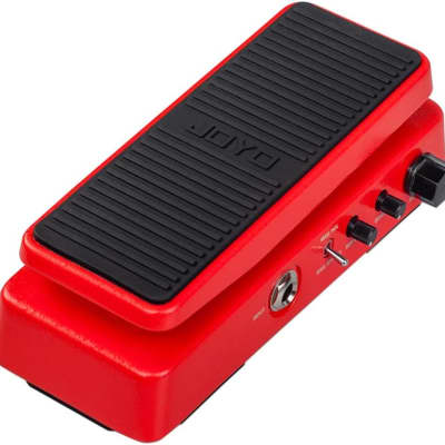 JOYO WAH-II Classic and Multifunctional WAH Pedal Featuring Wah-Wah/Volume Functions with WAHWAH Sound Quality Value knob (Red) image 1