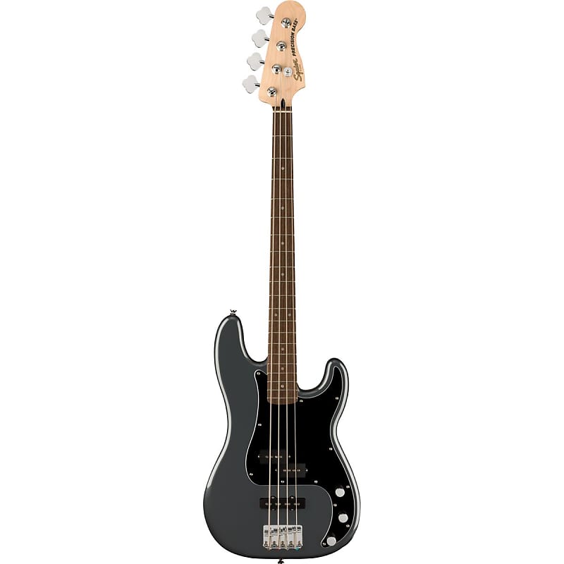 Squier Affinity Series Precision Bass PJ Electric Guitar, Laurel Fingerboard, Charcoal Frost Metallic image 1