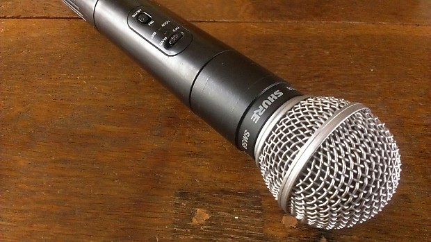 Shure SM58 UT2-TK Handheld Wireless Mic | Reverb