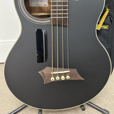 Warwick Alien Rockbass Standard 4 String Acoustic Electric Bass - Black image 2