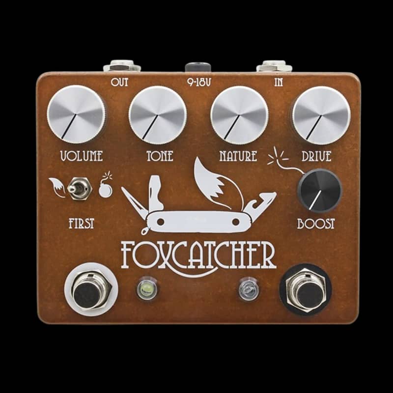 CopperSound Foxcatcher Overdrive with Clean Boost image 1