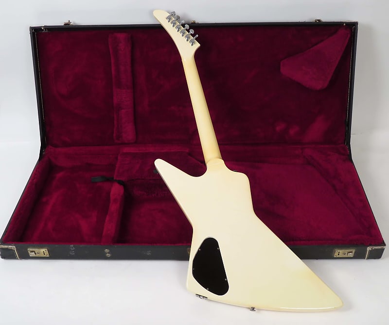 1984 Gibson Explorer - Alpine White - Kahler & Triangle Knob