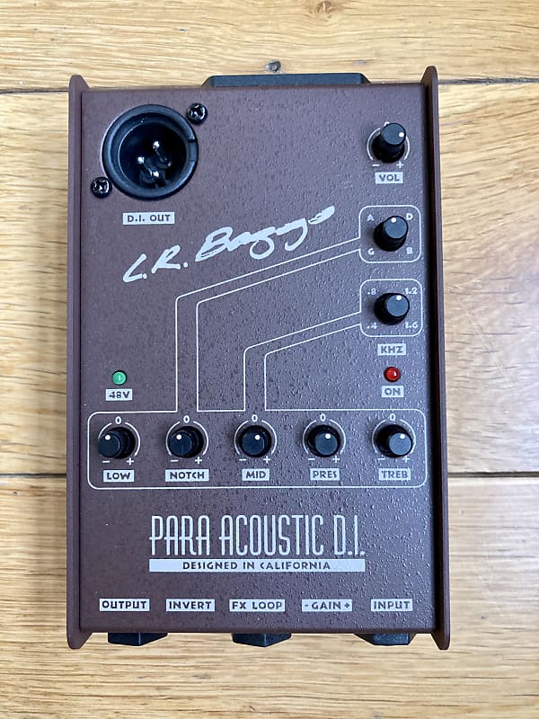 LR Baggs Para Acoustic DI/Preamp with 5EQ - New in a box | Reverb