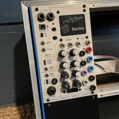 Buchla Music Easel Modern Case, Embio Module, Blank Panel