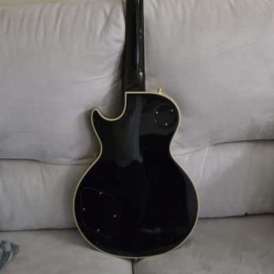 **SALE** 1984 Greco JS55 John Sykes Custom "Painted Over" RELIC Black Beauty Vintage Guitar Japan Fujigen imagen 8