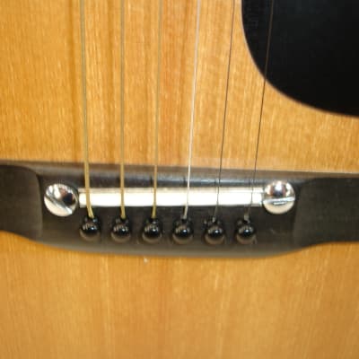 Vintage Epiphone FT-120 Acoustic Guitar w/ Chipboard Case image 6