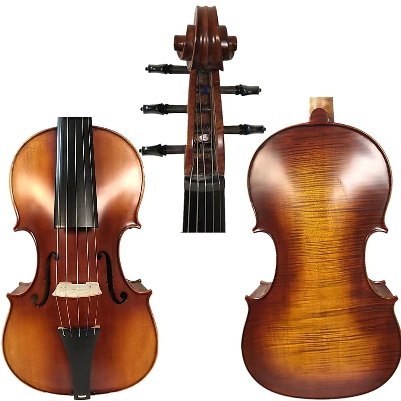 Hand made big 5 string viola 17 7/8" viola (455mm),huge and Reverb