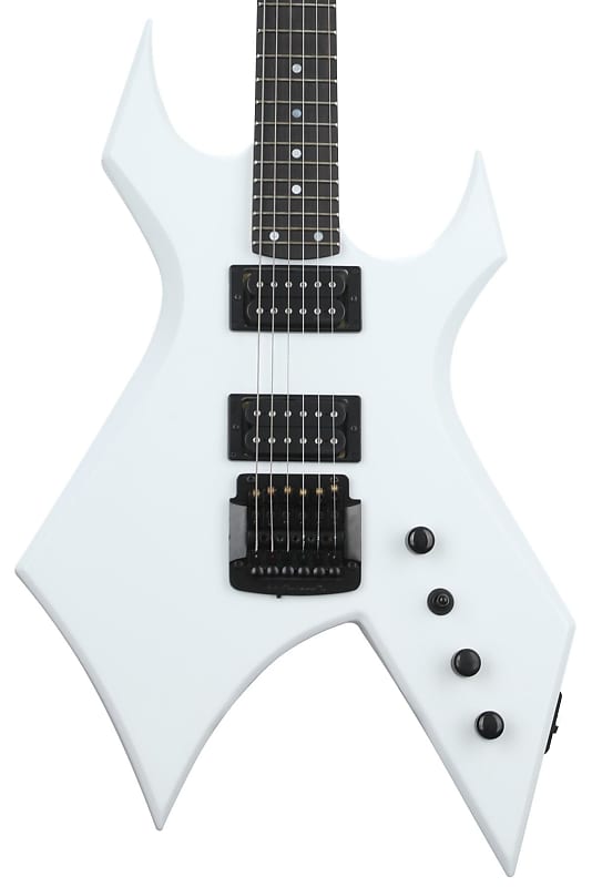 B.C. Rich USA Handcrafted Warlock Legacy with Kahler Electric Guitar - White image 1
