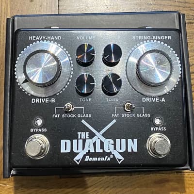 DemonFx The Dual Gun Overdrive Electric Guitar Pedal