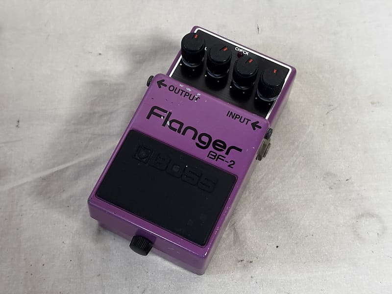 BOSS Flanger BF-2 日本製 1986 Boss BF-2 Flanger (Japan) – Herscheid and the Headbangers