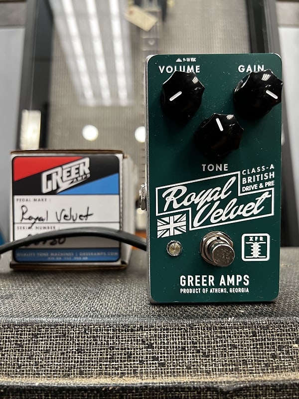 Greer Royal Velvet Overdrive Preamp Used