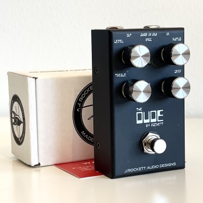 J. Rockett Audio Designs The Dude V2 OD Tour Series Overdrive Boost Distortion Effects Pedal Like New in Box image 2