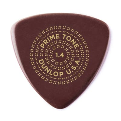 Dunlop 513P140 Primetone Triangle Smooth Pick 1.4mm (3-Pack) image 1