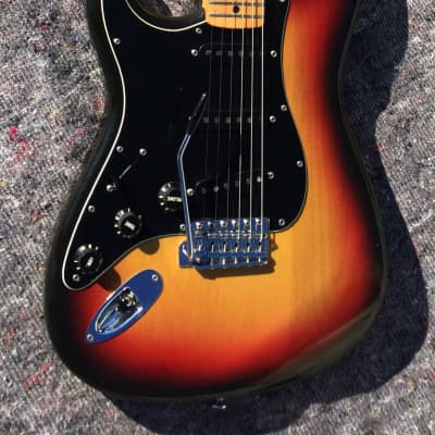 Fender Stratocaster Lefty 1978 Sunburst image 2