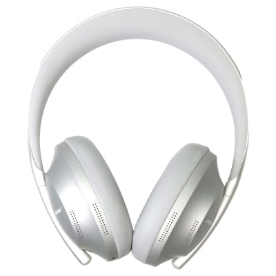 Bose Noise-Canceling Headphones 700 Bluetooth Headphones (Silver) + JBL T110 in Ear Headphones Black image 2