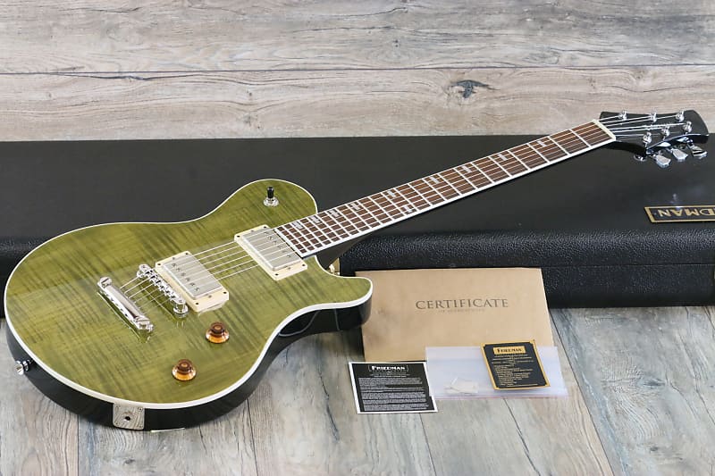 Unplayed! 2019 Friedman Metro D Single-Cut Electric Guitar Reseda Green + COA OHSC image 1