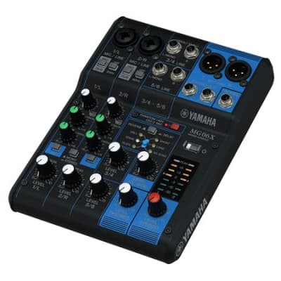 Yamaha MG06X 6 Channel Stereo Mixer with Effects image 4