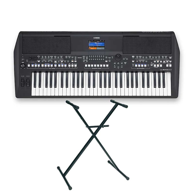 Pack Yamaha PSR-SX600 - Clavier arrangeur + Stand en X | Reverb