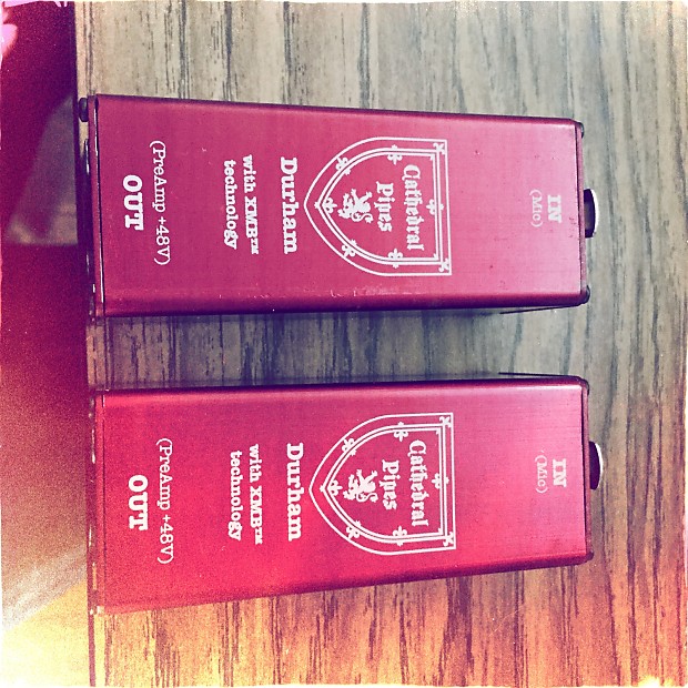 2 Cathedral Pipes Durham Ribbon/Dynamic Mic Buffer Amp Reverb