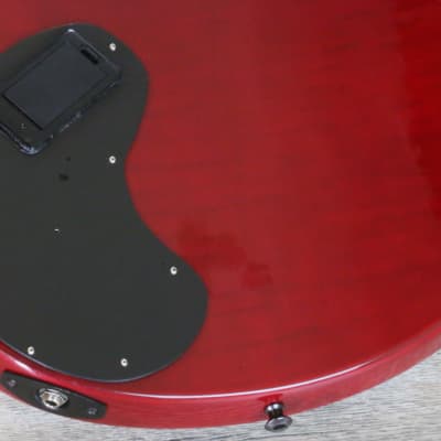 Unique! Parker Deluxe FB4 4-String Fly Bass Trans Red Quilt + OGB image 19