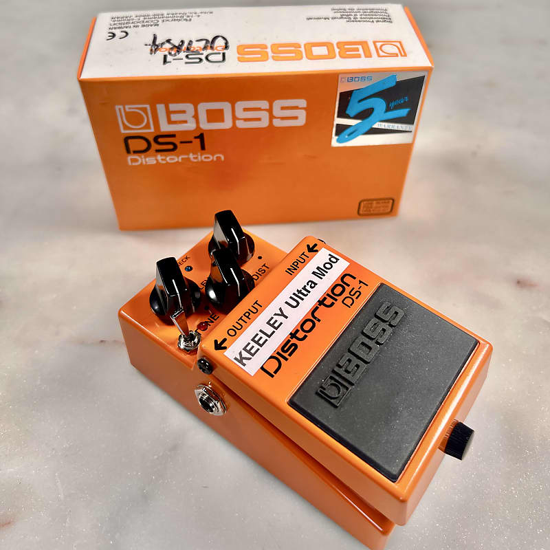 Boss DS-1 Distortion with Keeley Ultra Mod | Reverb