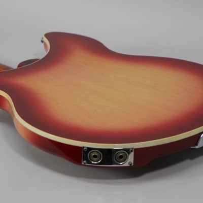 2000 Rickenbacker 360 Fireglo Finish Semi-Hollow Electric Guitar w/OHSC image 13