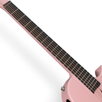 Enya Nova Go Carbon Fiber Acoustic Guitar Pink (1/2 Size) image 6
