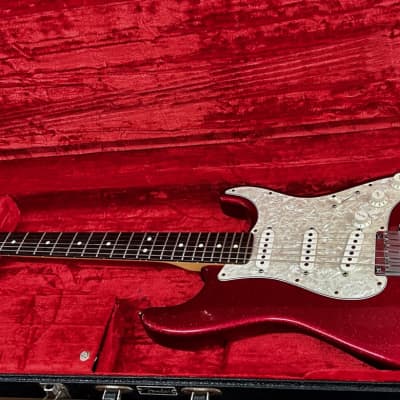 Fender Stratocaster American Standard Mars Music Limited Edition 2001 - Red Sparkle for sale
