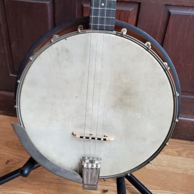 Antique 1930s Sterling Tenor Banjo ~ New Tailpiece and Bridge ~ With NOCC ~ Newly Reduced Price ! image 6