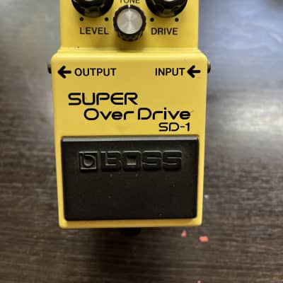 Boss SD-1 Super Overdrive 1981 - 1988 Made In Japan | Reverb