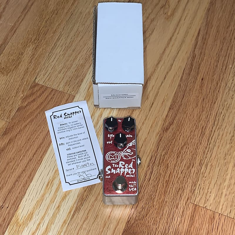 Red Snapper Mini | menatone