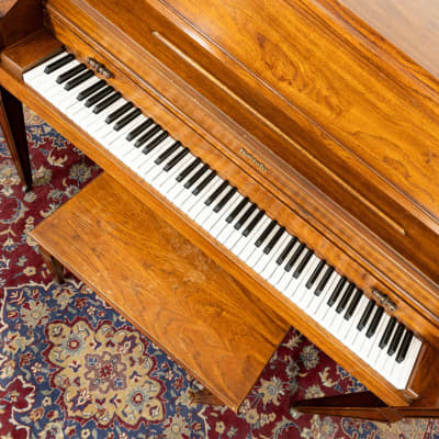 Baldwin Acrosonic Upright Piano | Satin Walnut | SN: 376303 | Used image 4