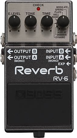 Boss RV6 Digital Reverb Pedal image 1