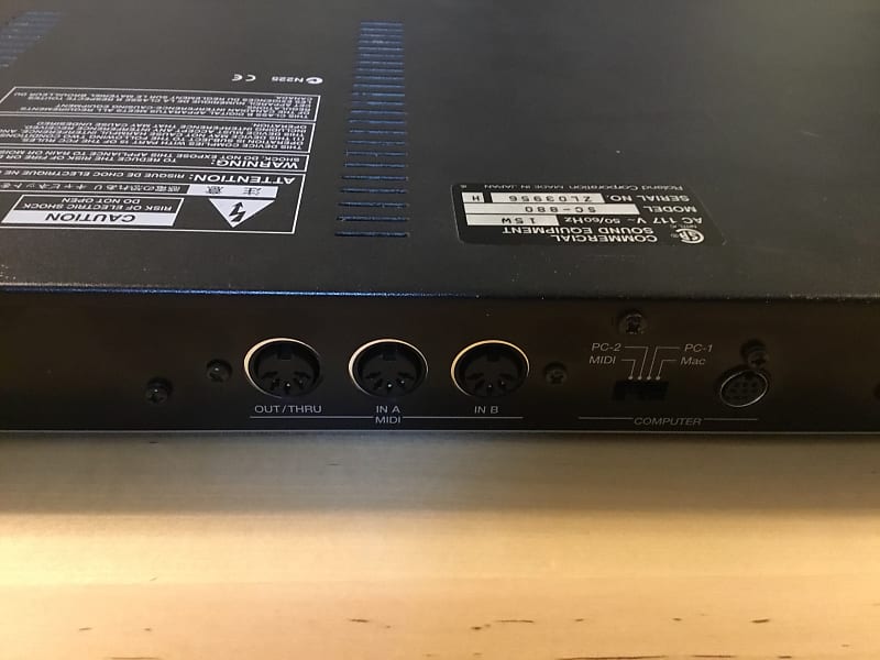 Roland SC-880 SoundCanvas Sound Canvas Module Like SC-88 Pro all