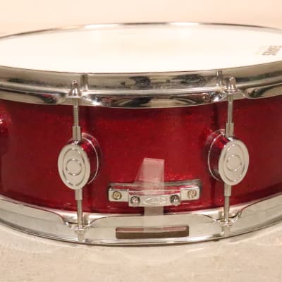 Pacific CX Series 5x14 Snare Drum Red Sparkle image 7
