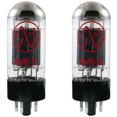 JJ Electronic 6V6S Power Tube Apex Matched Pair