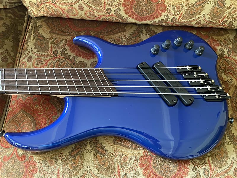 Dingwall Lee Sklar Signature 5 String Bass 2015 Candy Blueberry Gloss image 1