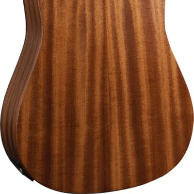 Martin DJR-10E Acoustic-Electric Short Scale Bass Guitar, Satin Burst w/ Gig Bag image 3