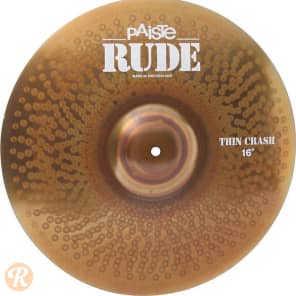 Paiste 16" RUDE Thin Crash Cymbal