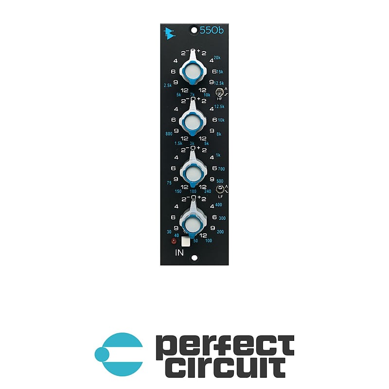 API 550b 500-Series Discrete 4 Band EQ [DEMO] | Reverb