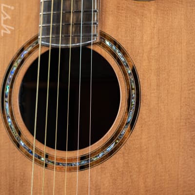 PRS Private Stock Angelus Cutaway Cedar Top Exotic Ebony Back Acoustic Guitar image 6