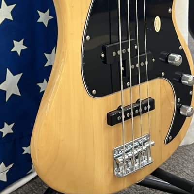 Peavey Milestone 4-String Electric Bass 2010s - Natural image 6