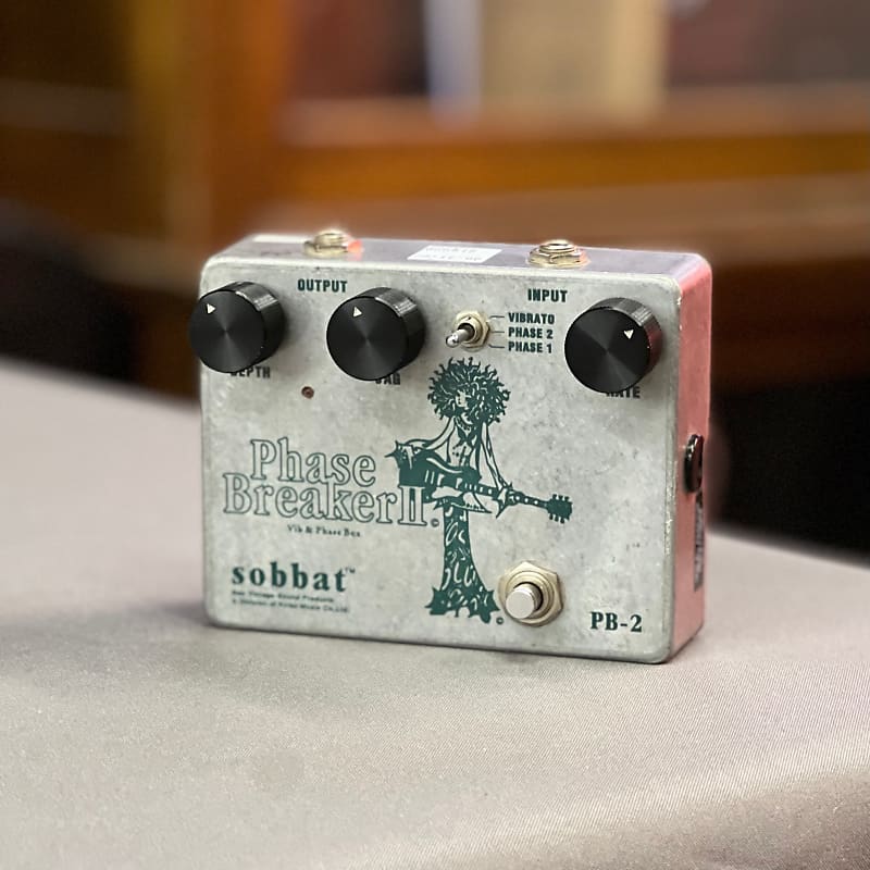 Sobbat PB-2 Phase Breaker II Vib & Phase Box 1990s - Silver