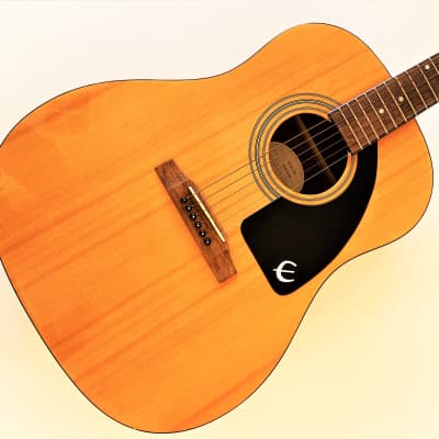 Epiphone AJ-100 NA Advanced Jumbo Acoustic Guitar Spruce Mahogany Rosewood Woods Great Tone! image 2