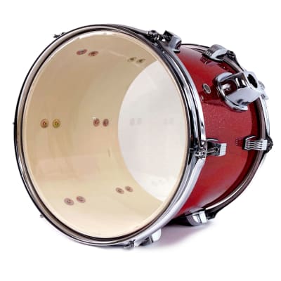 Ludwig Accent Drive 12 x 9'' Inch Rack Tom Drum - Red Sparkle image 5
