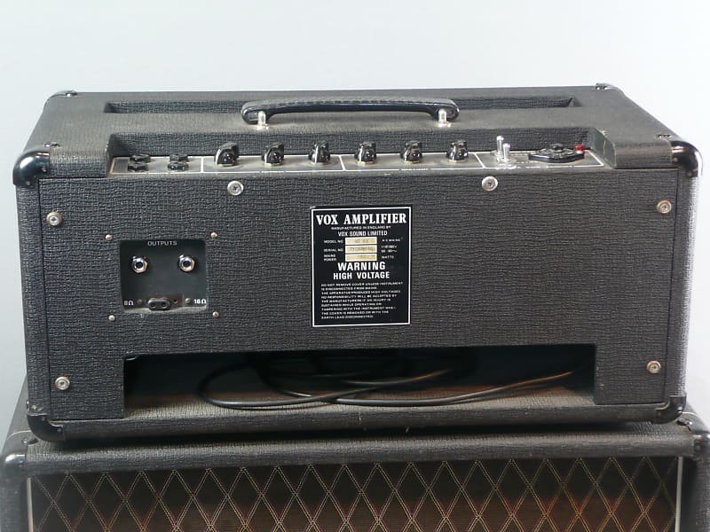 Vox AC-50 2-Channel 50-Watt Guitar Amp Head 1973 - 1979 image 2